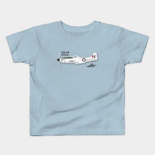 CA-18 Mustang Kids T-Shirt